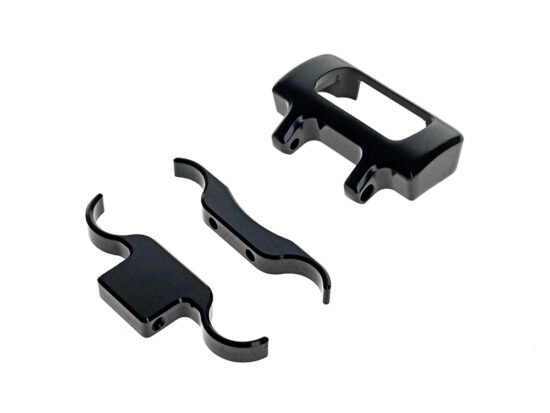 Taverner Motorsports - Gauge Mount; Adj Relocation Bkt Blk - LA-7398-10BLK