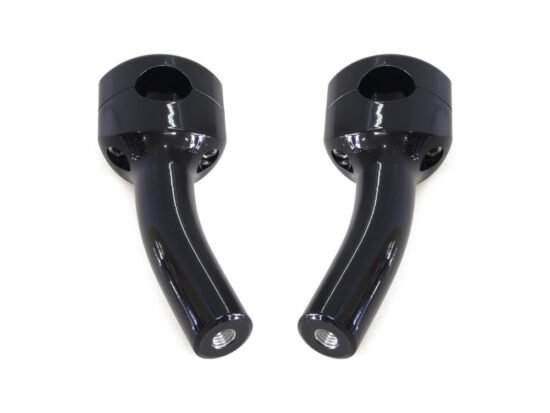 Taverner Motorsports - Risers; 5.5 Pullback for 1.25" Bar - LA-7406-05BLK