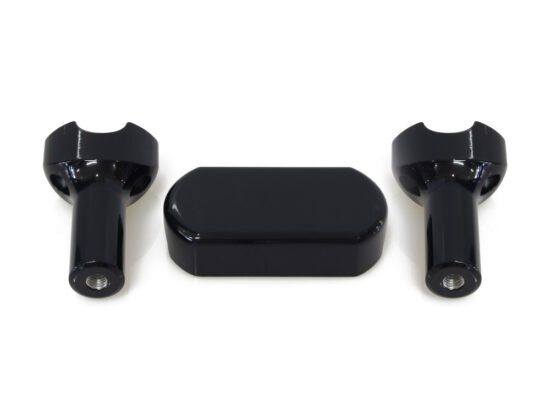 Taverner Motorsports - Risers; 4" Straight for 1.25" Bar - LA-7446-04BLK