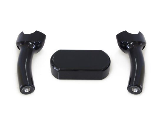 Taverner Motorsports - Risers; 5.5 Pullback for 1.25" Bar - LA-7446-05BLK