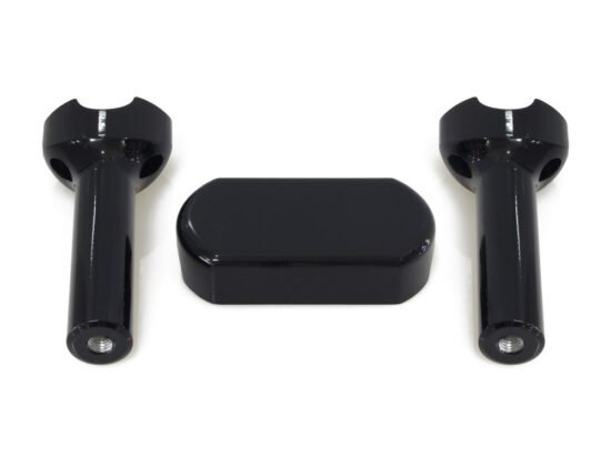 Taverner Motorsports - Risers; 6" Straight for 1.25" Bar - LA-7446-06BLK