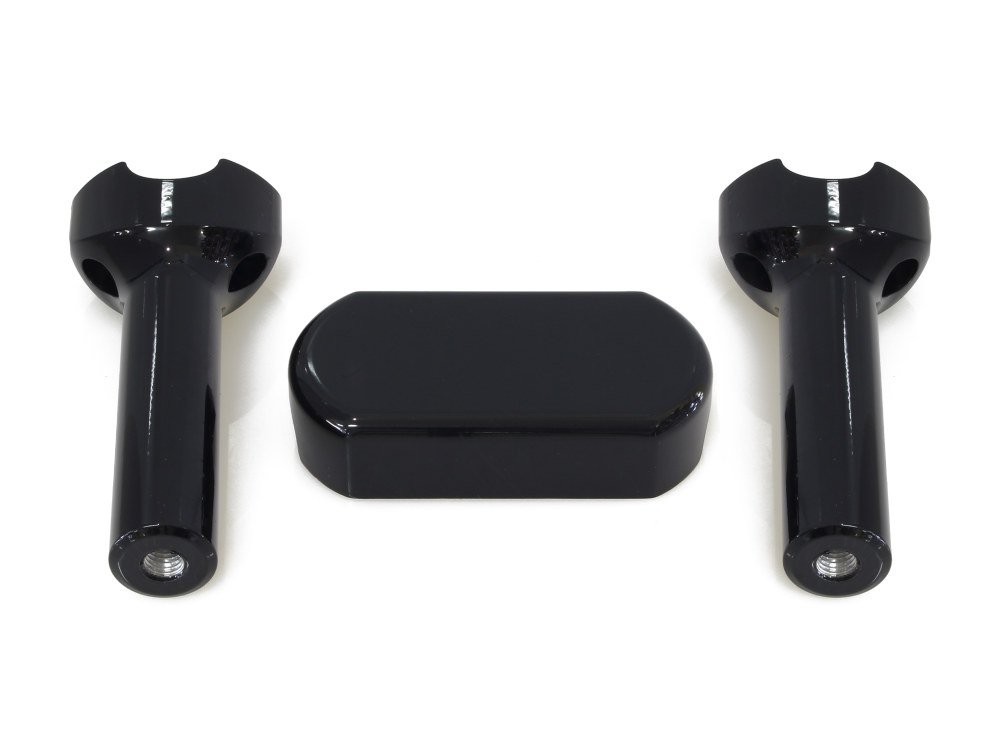 Taverner Motorsports - Risers; 6" Straight for 1.25" Bar - LA-7446-06BLK