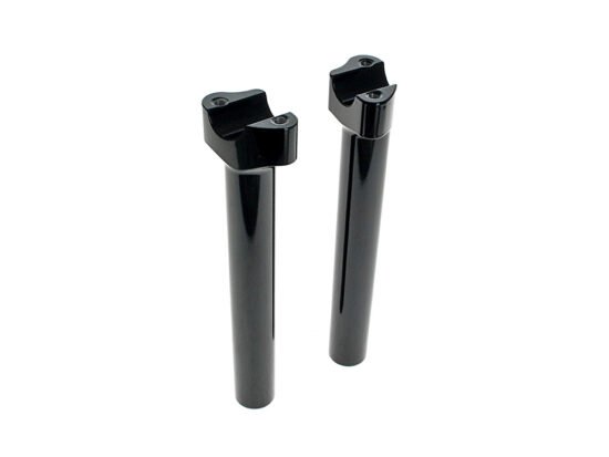 Taverner Motorsports - Risers; 9.5" Straight Gloss Blk - LA-W2003-95BLK