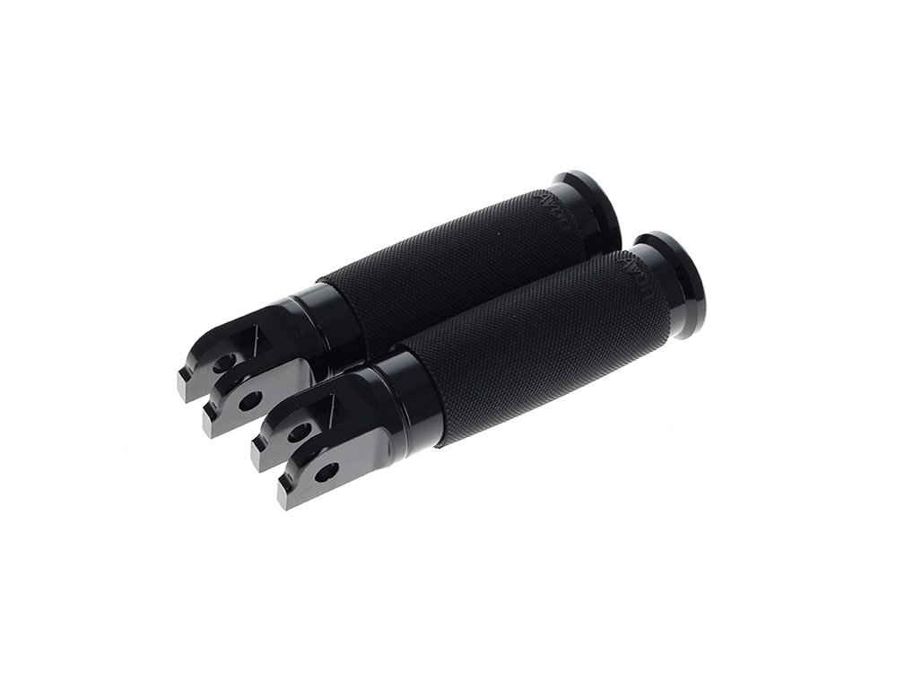 Taverner Motorsports - Footpegs; Custom Contour Blk - AVG-FP-FR-CC-85-ANO