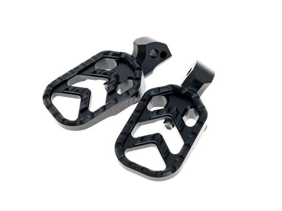 Taverner Motorsports - Footpegs; Savage Blk S/Tail'18up Rr - FLO-V-800-5BLK
