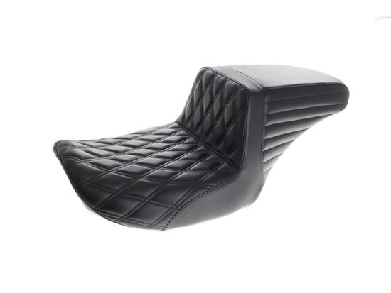 Taverner Motorsports - Seat; FLH'24up Kickflip Blk - LP-LV-597DD