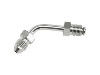 Adapter Fitting 3/8-24 Inverted Flare x 60 Degree Bend to AN3 Line - Goodridge