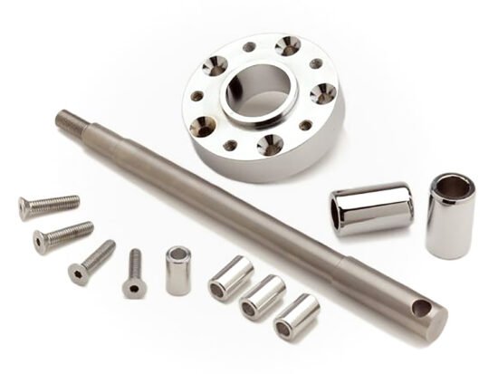 Wide Glide Conversion Hardware Kit - Chrome. Fits Sportster, Dyna & FXR 1987-1994. - Hawg Halters
