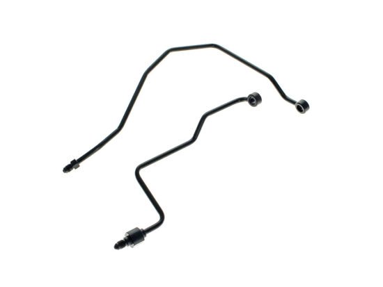 Rear Brake Master Cylinder to ABS Pump - Black. Fits Softail 2018-2024 - Magnum Shielding