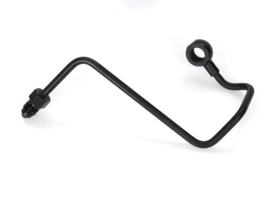ABS Pump to Top Brake Line Adapter J-Hook - Black. Fits V-Rod 2008-2017. - Magnum Shielding