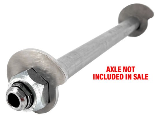 Rear Axle Adjusters - Stainless Steel. Fits Touring 2020up. - Trask Performance