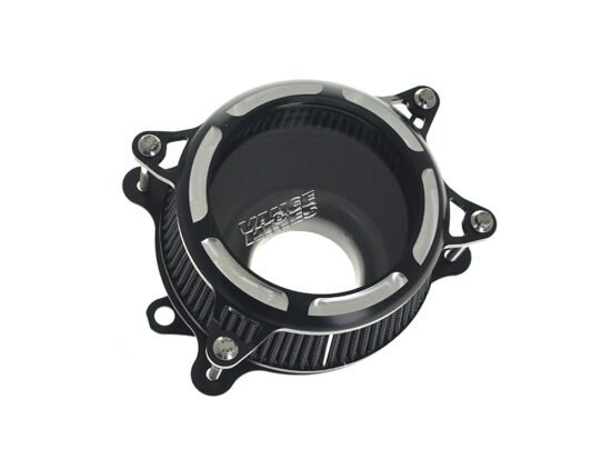 VO2 Insight Air Cleaner Kit - Black Contrast. Fits CVO Touring 2023up, Street Glide & Road Glide 2024up, Touring 2025up & Softail 2025up - Vance And Hines