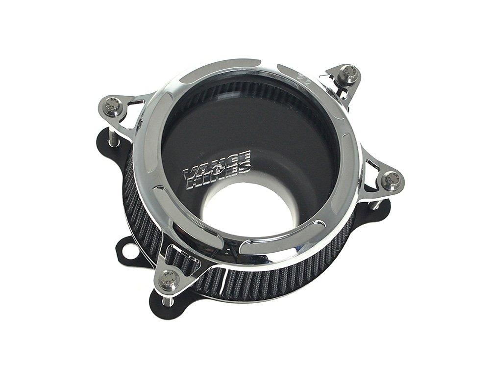 VO2 Insight Air Cleaner Kit - Chrome. Fits CVO Touring 2023up, Street Glide & Road Glide 2024up, Touring 2025up & Softail 2025up - Vance And Hines